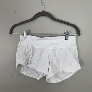 Lululemon white shorts
